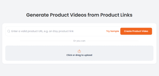 Step 1: Upload Product