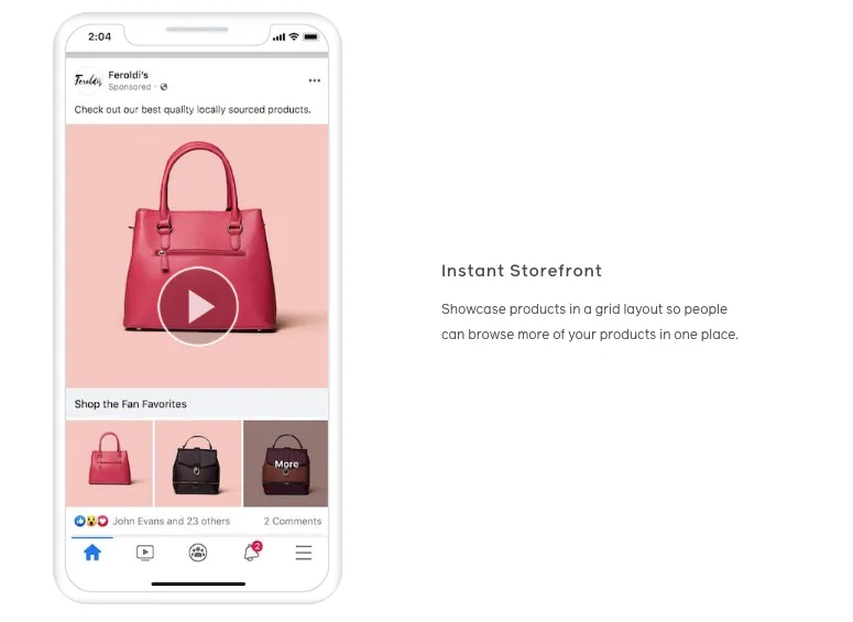 Facebook Ad Policy 2022-Facebook Instant Experience advertisements