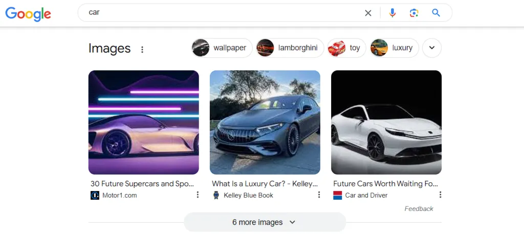 Image, Video, News, and Other Vertical Results