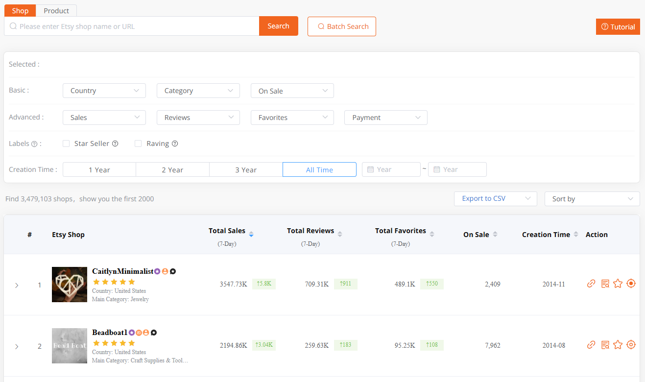 everbee alternative for product and shop research