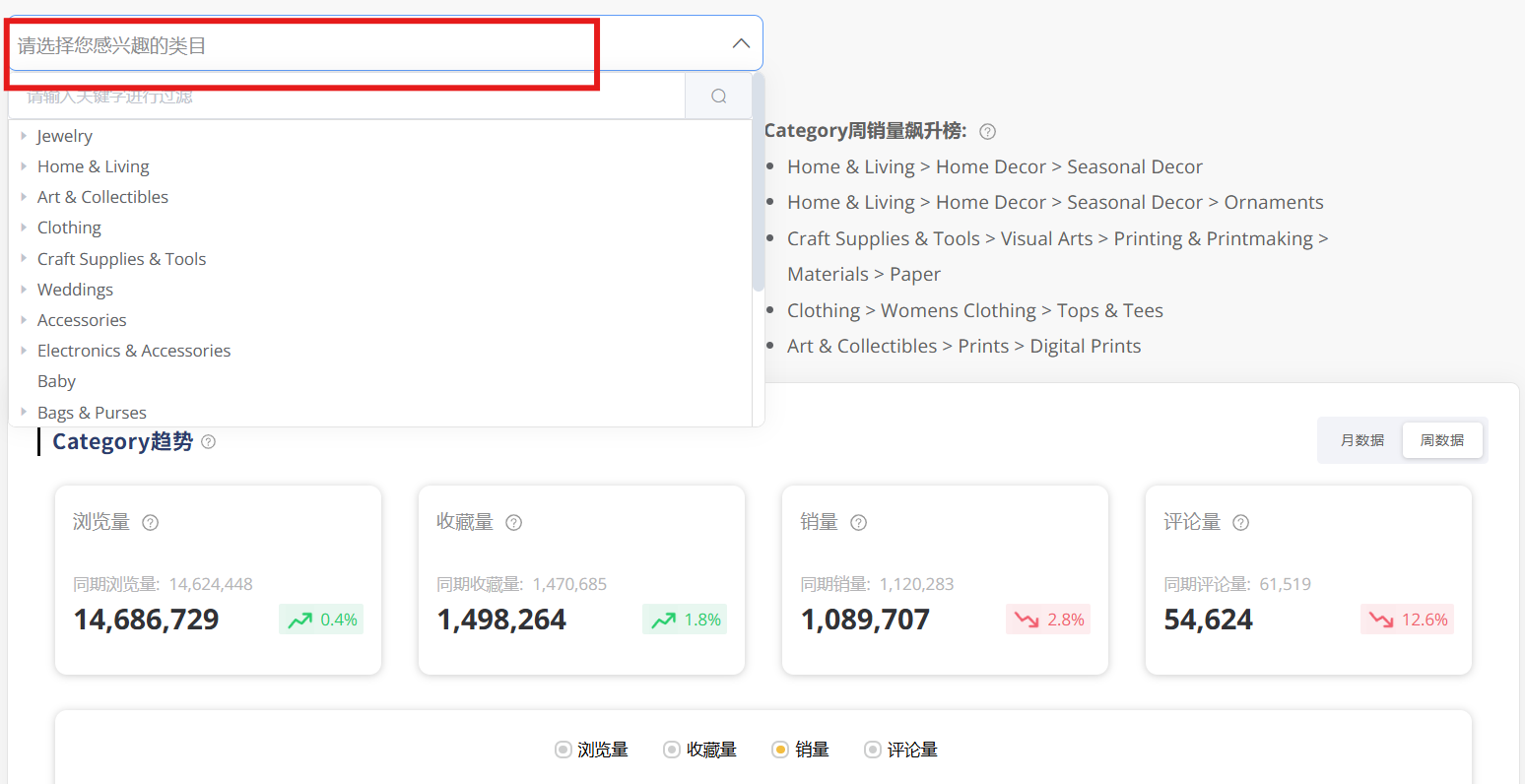 Step 1: Select Category