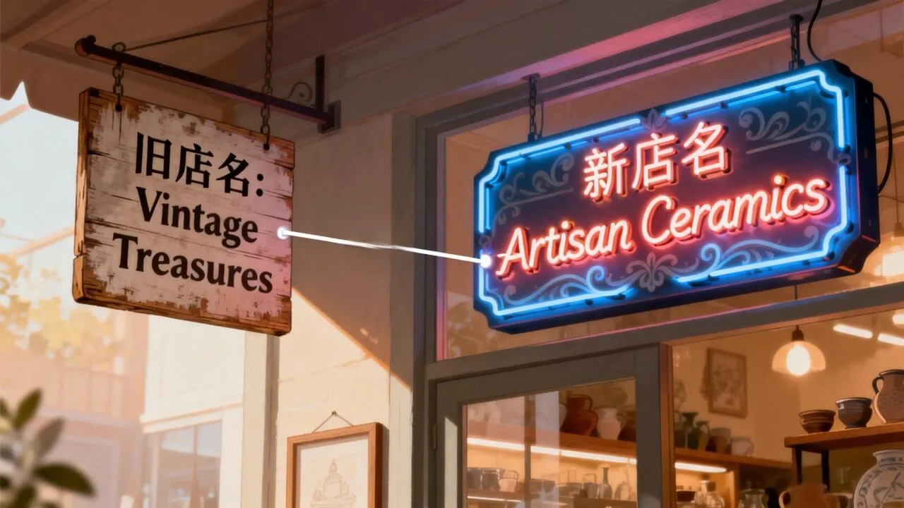 Outgrown your current name?