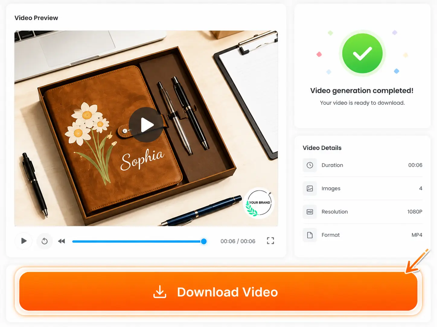 Step 3: Preview & Export