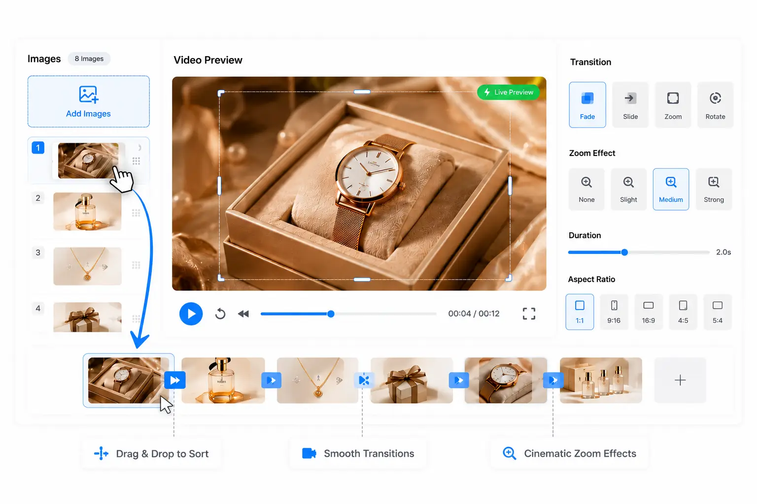 Real-Time Editing & Smooth Animation