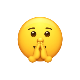 emoji pray