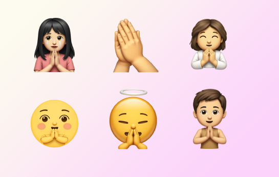 Pray Emoji Generator