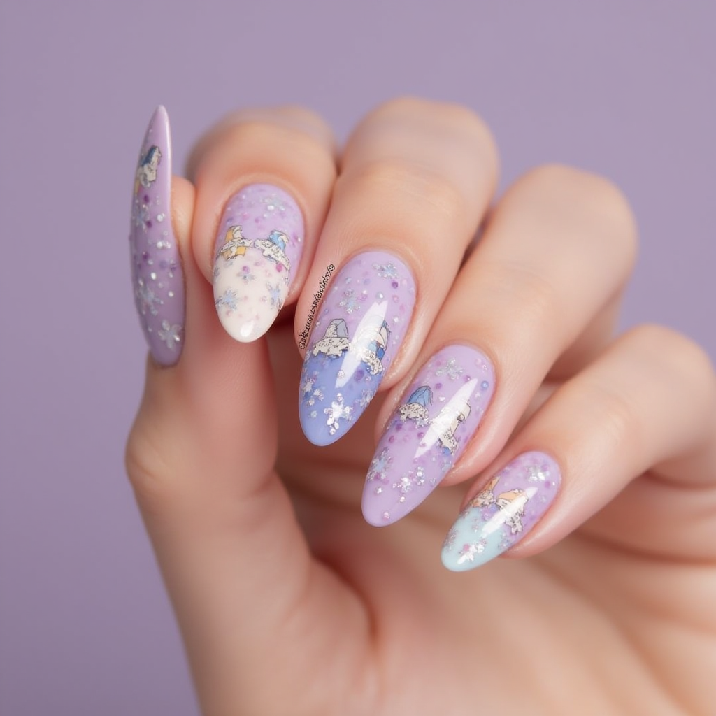 Purple Nail Designs