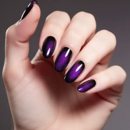 dark purple nail designs