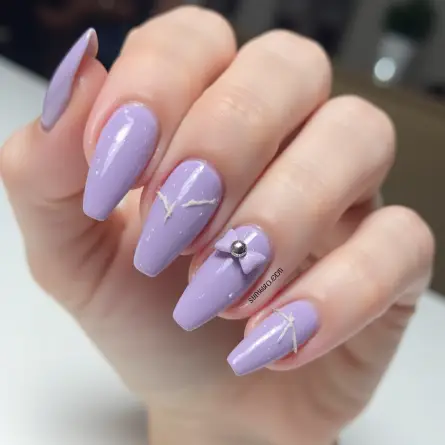 Bow Nail Designs