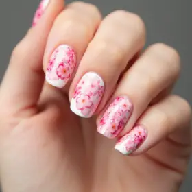 summer french tip nail designs