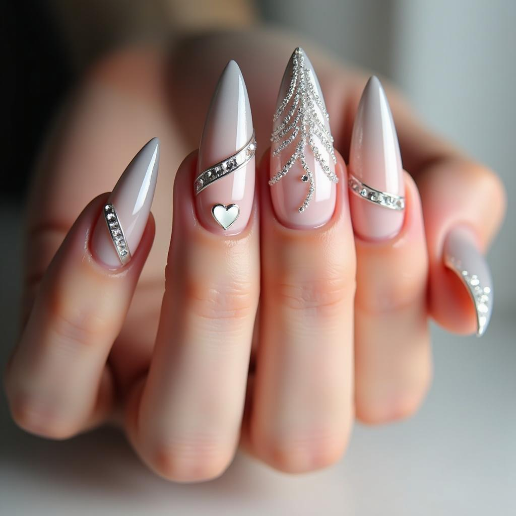 french tip nail designs​