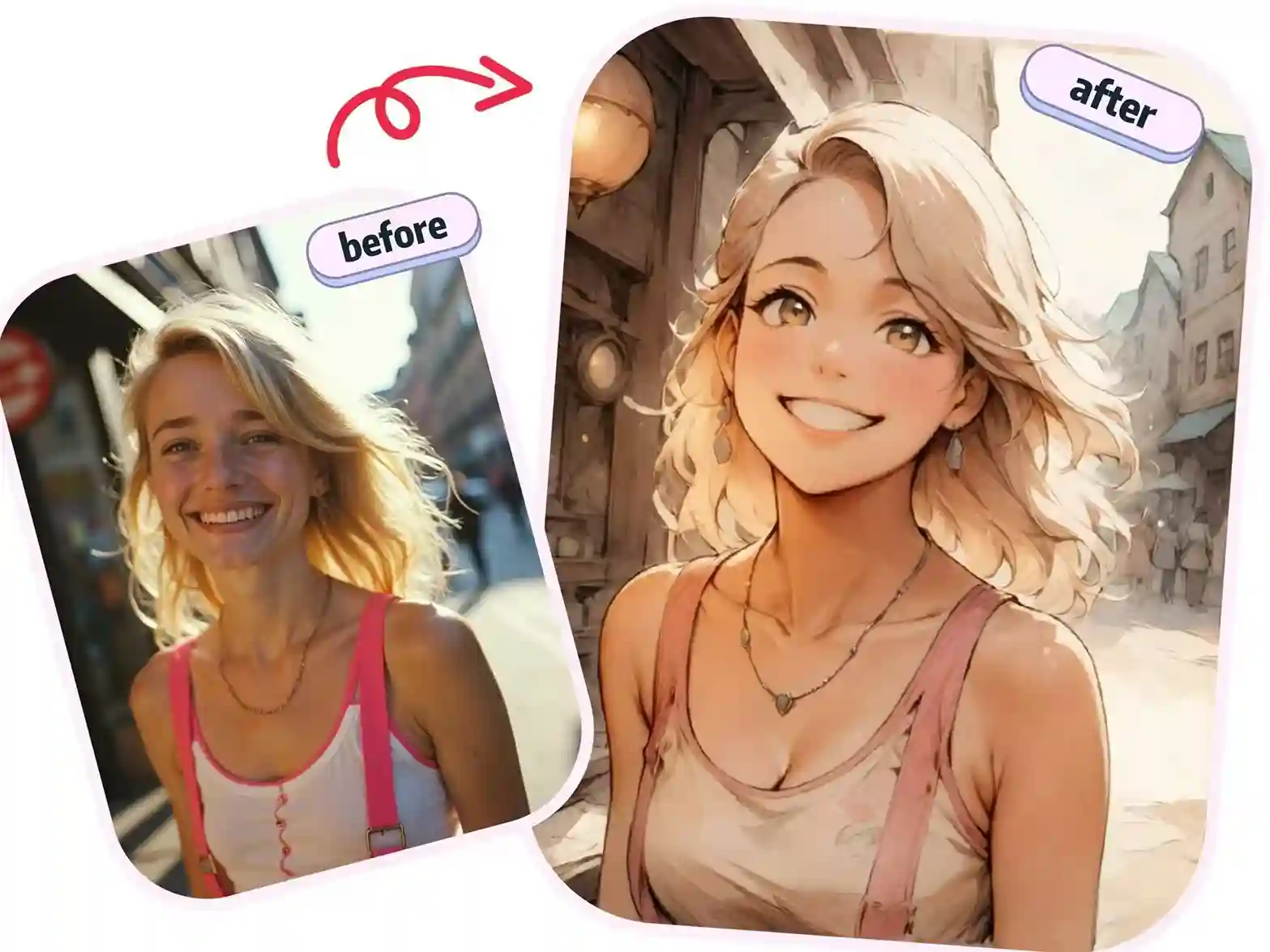 Convert Photo to Anime with AI Girl Generator