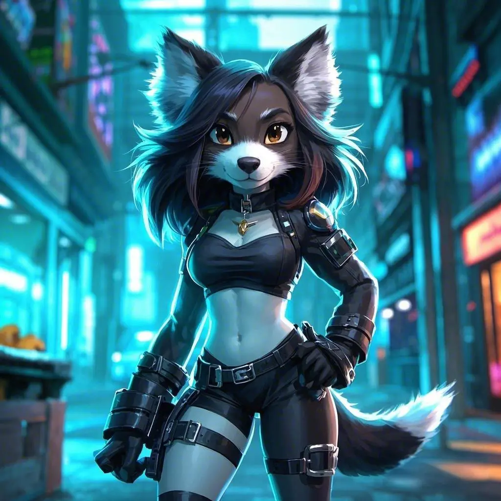 kamala Harris Fursona