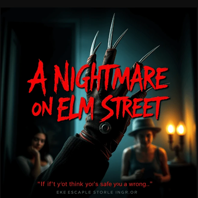 nightmare on elm street movie poster