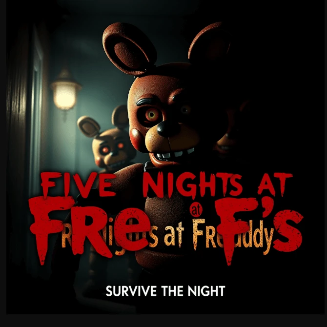 fnaf movie poster