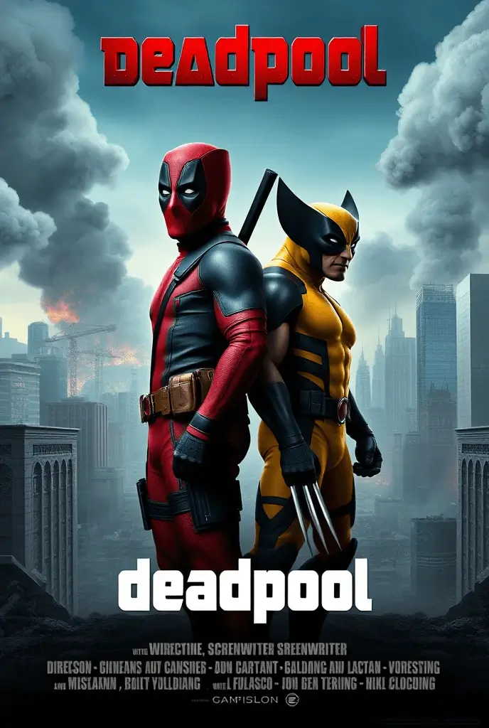 deadpool and wolverine poster