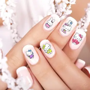 hellokitty nail sticker