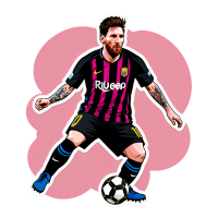 Messi Stickers