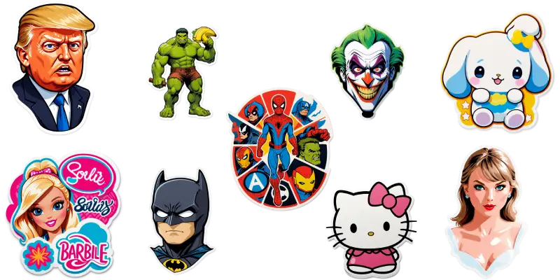 Create Custom Character Stickers with the Free AI Sticker Generator