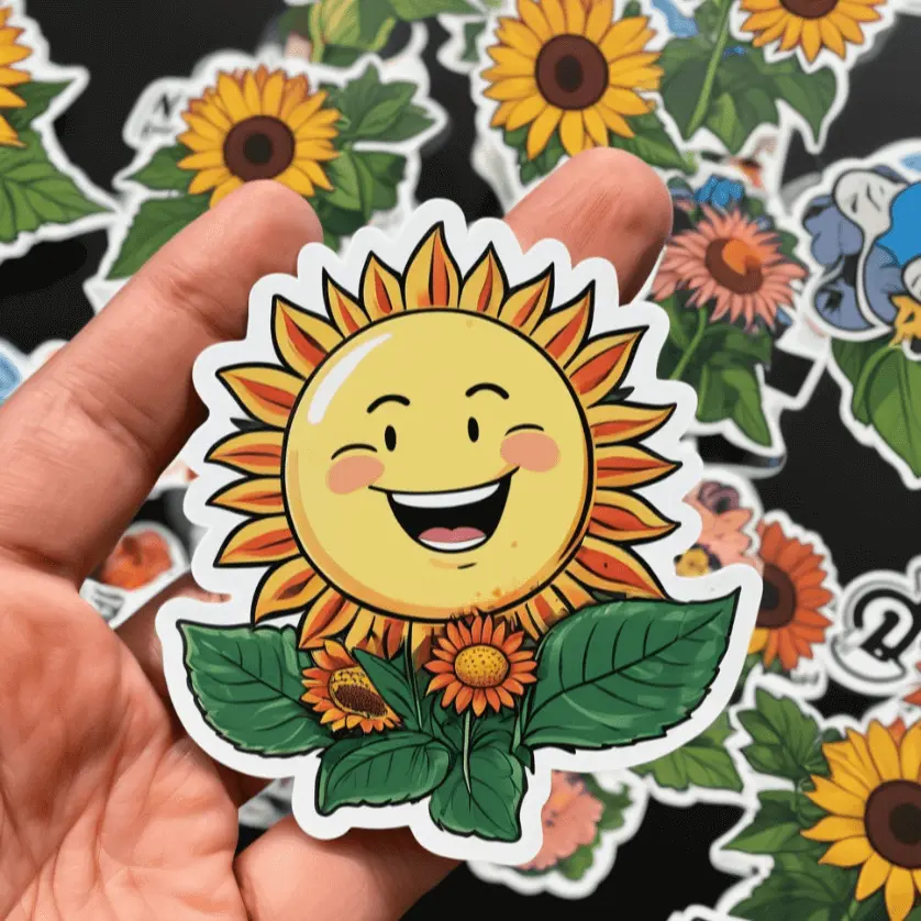 flower stickers