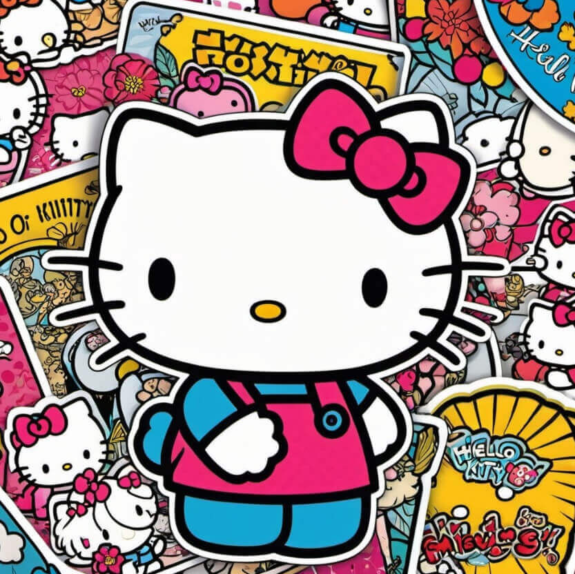 Hello Kitty stickers