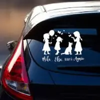 car window sticker