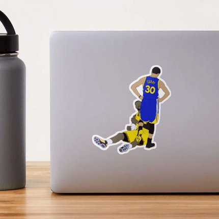 curry laptop stickers