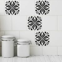 Bathroom tile stickers