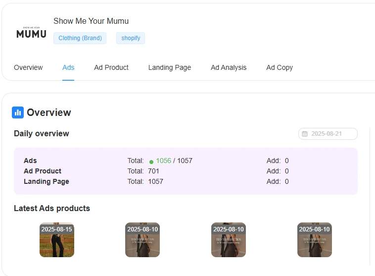 ad tracker feature 3