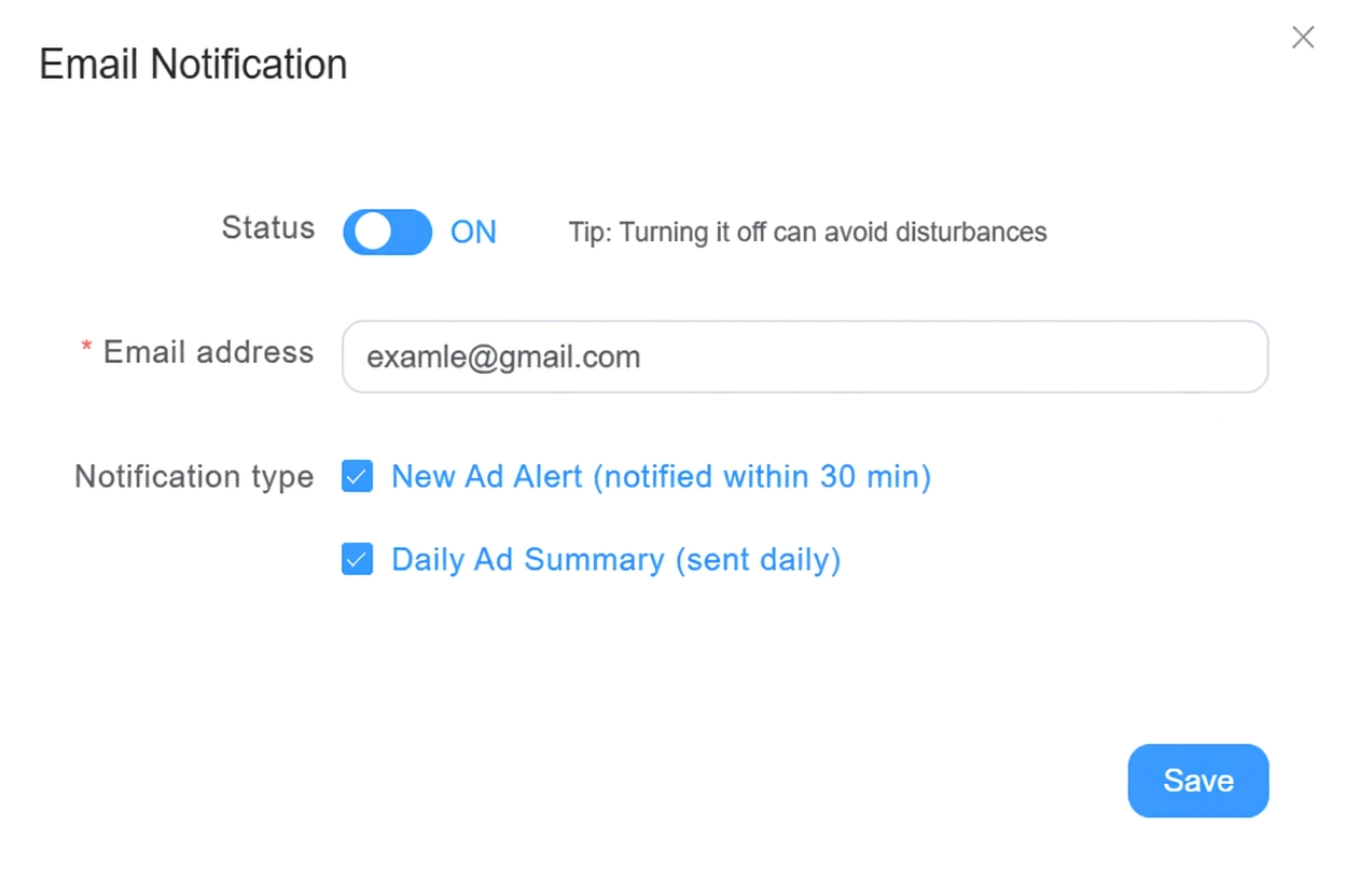 ad tracker feature 4