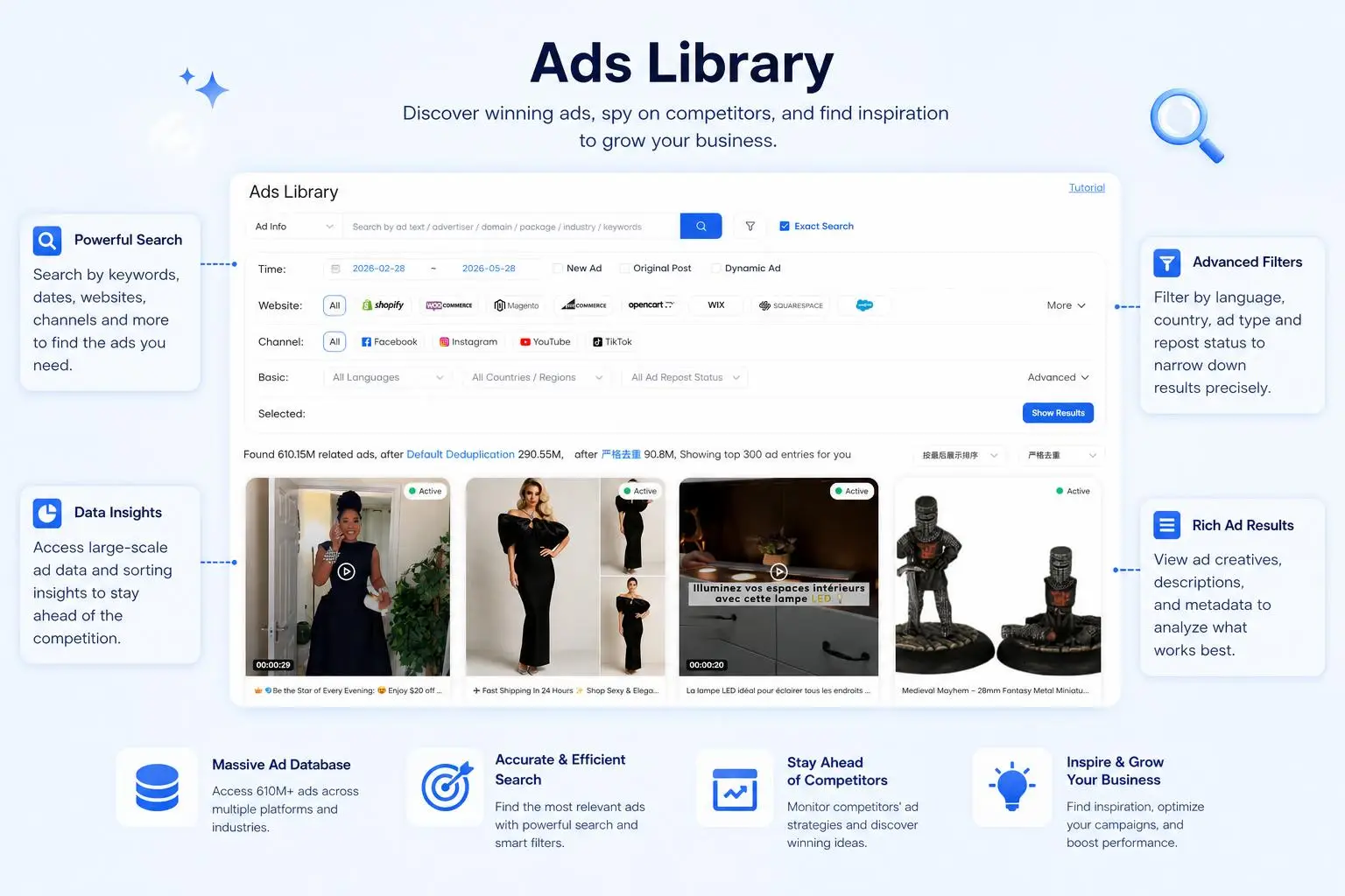 Spy on Competitor Ads with Ad Spy Tools