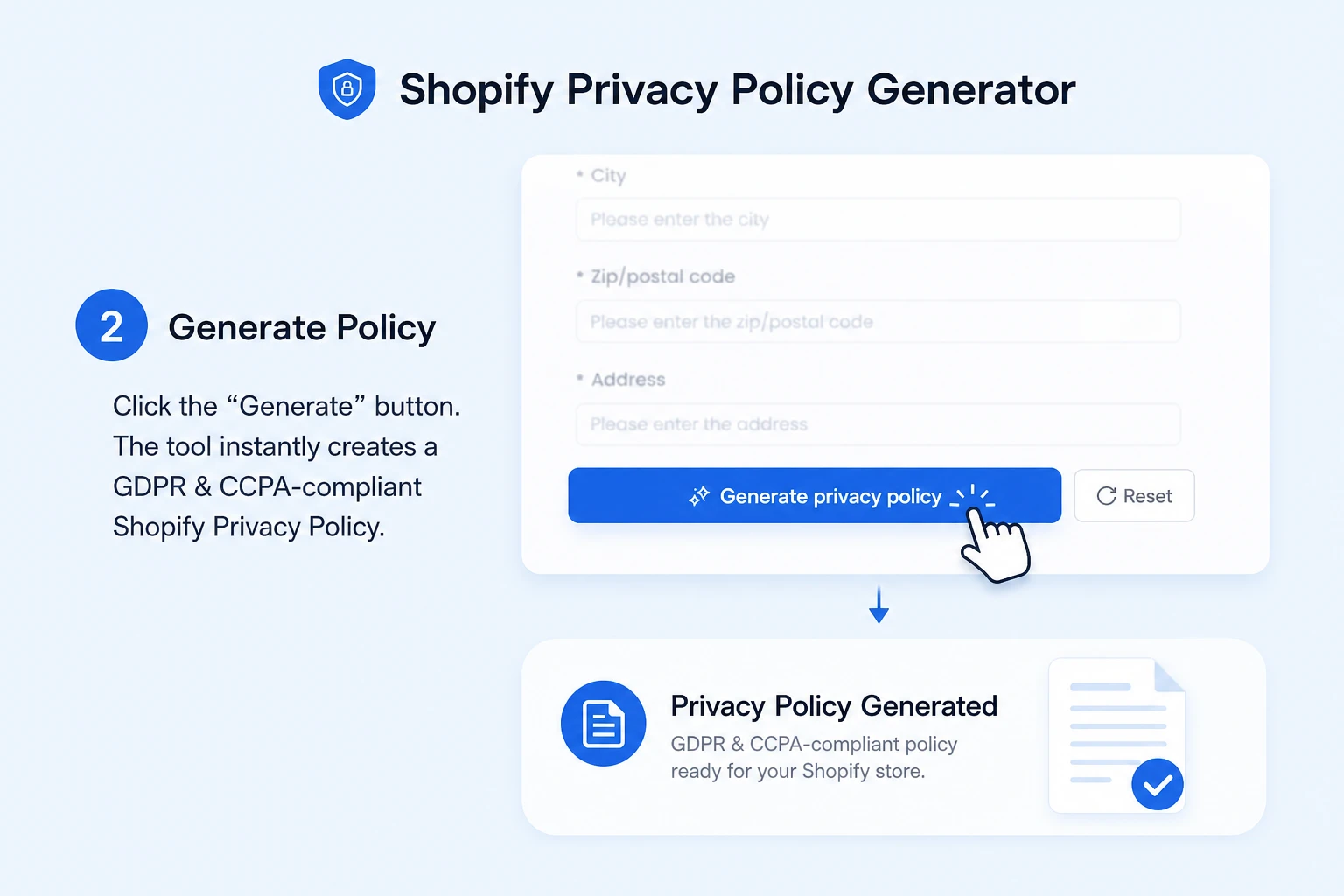 Step 2: Generate Policy
