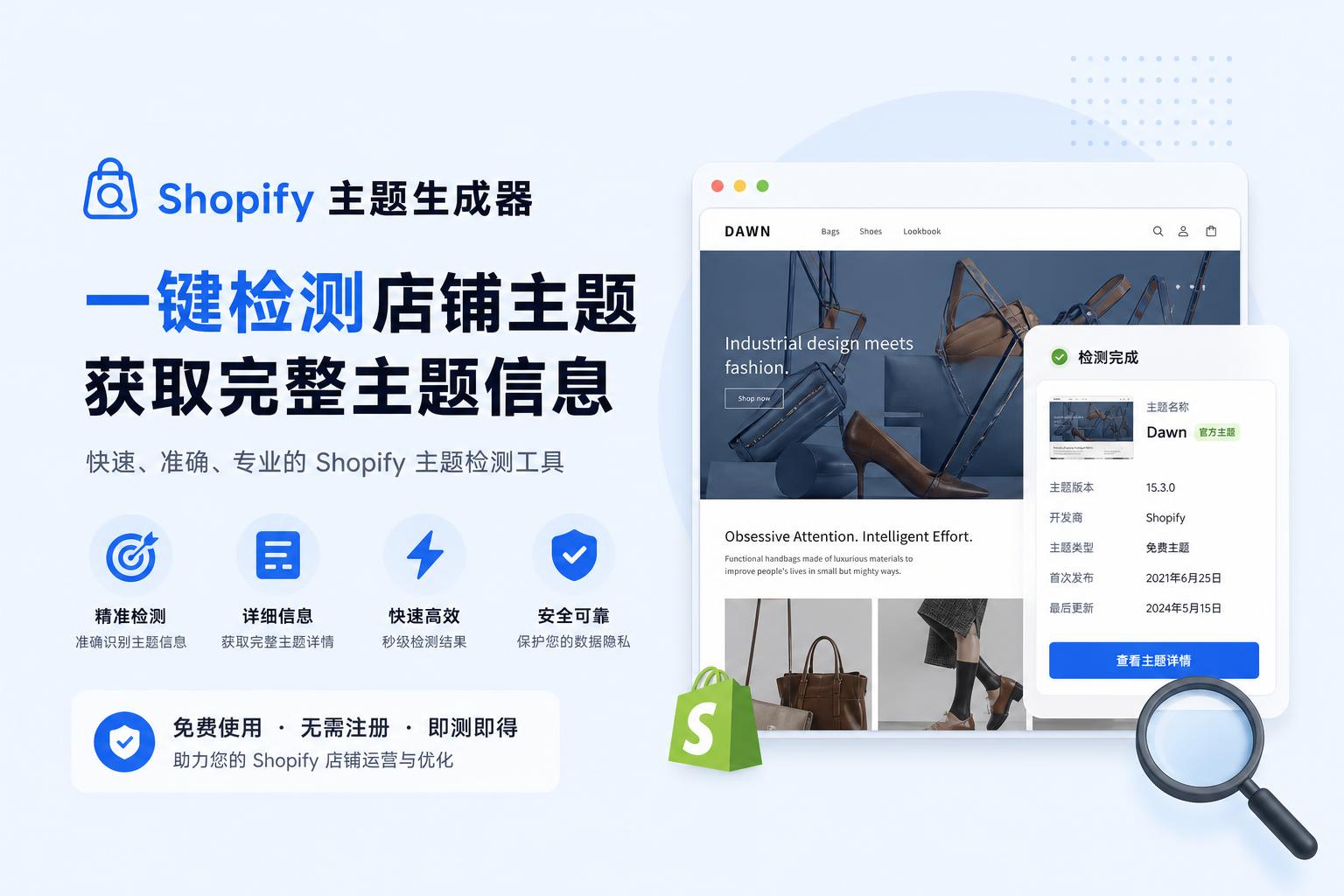 什么是Shopify主题检测器?