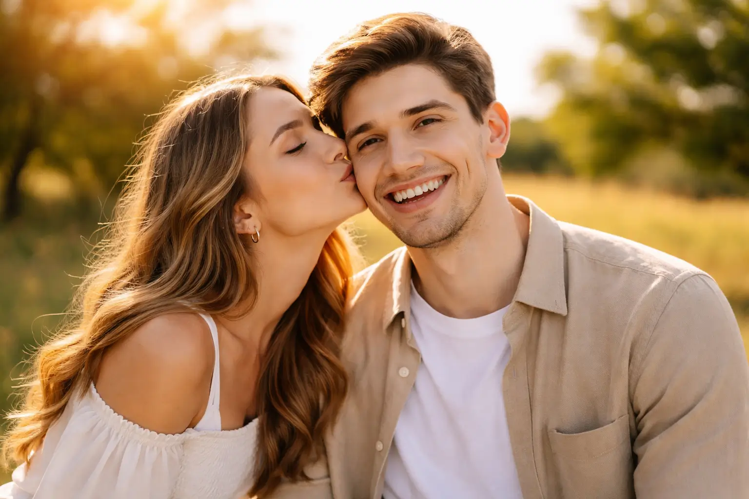 Free AI Cheek Kiss Generator – Create Sweet & Natural Cheek Kiss Videos