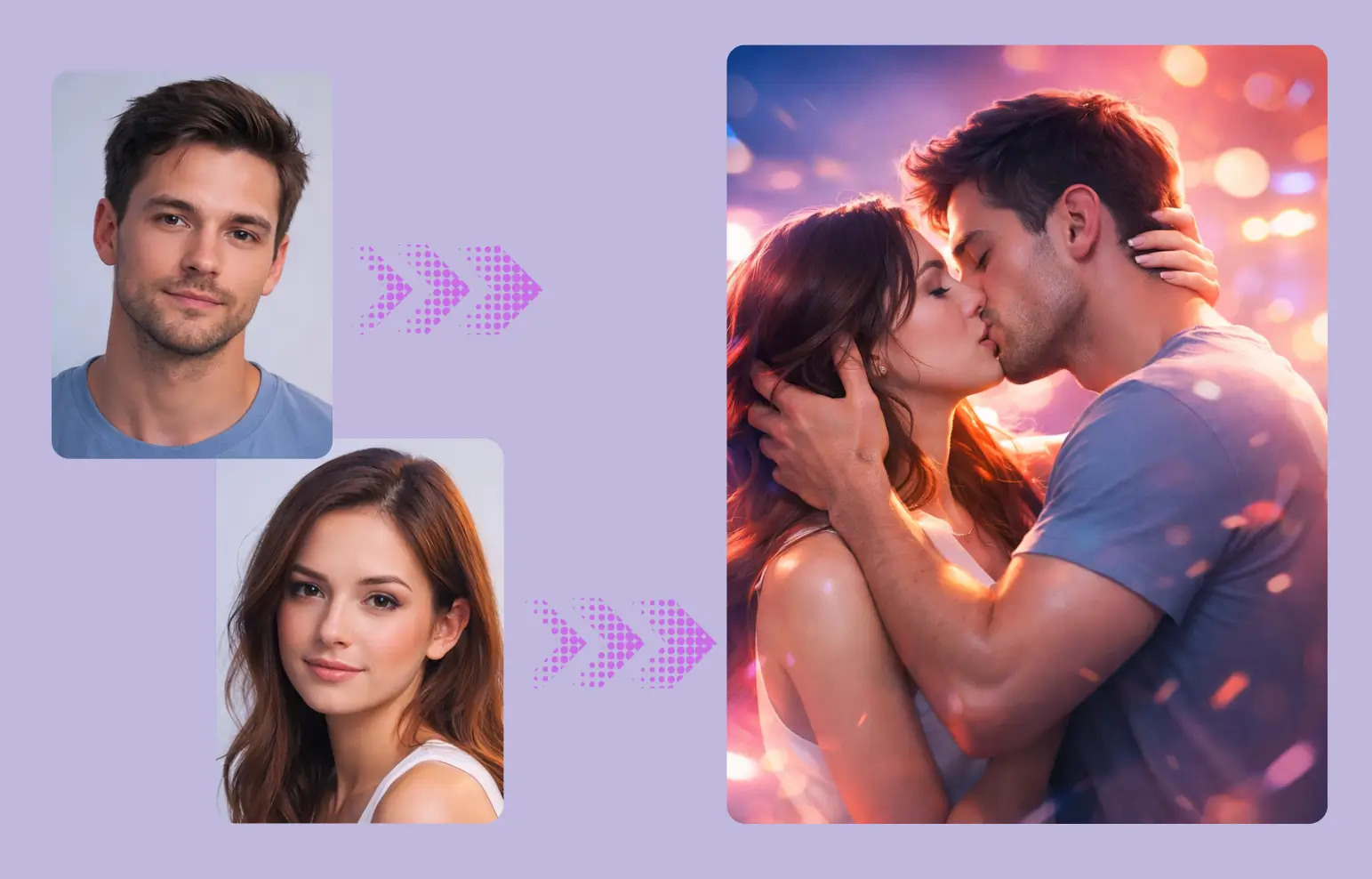 What is French kiss GIF Generator?