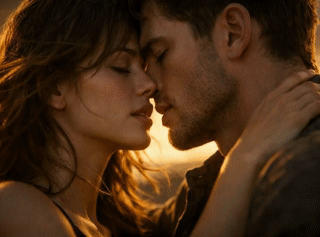 Passionate Kiss GIF Generator