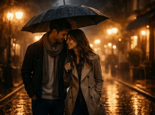 Romantic Kiss GIF Generator