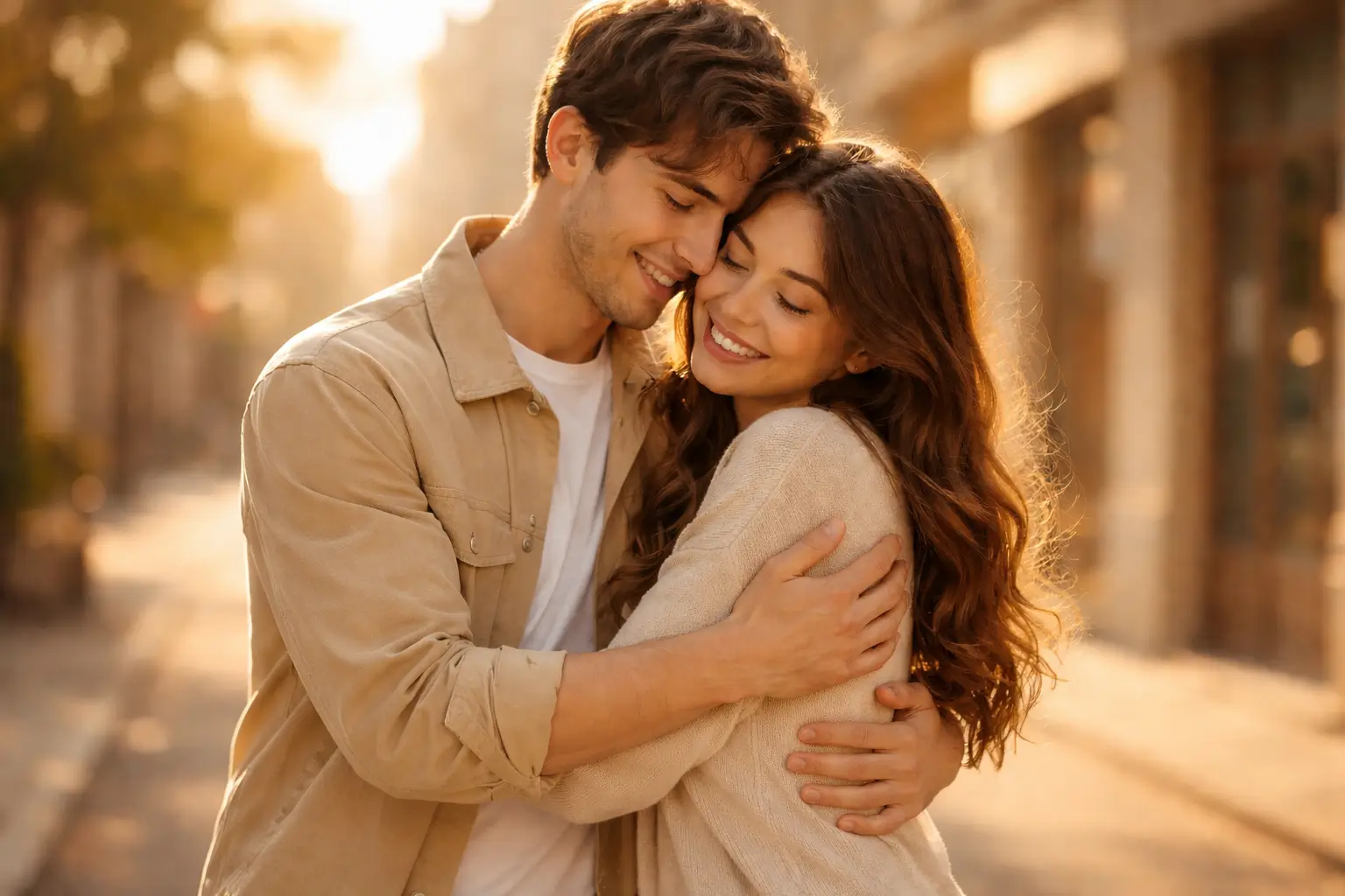 Couple Kissing