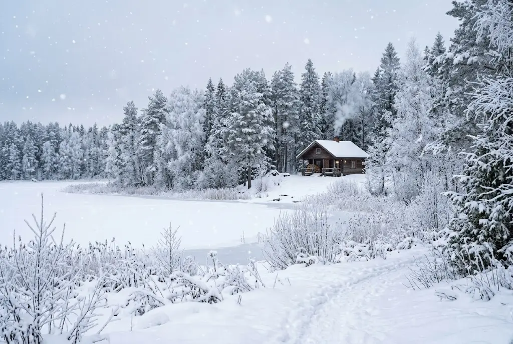 Snow Cabin Lake