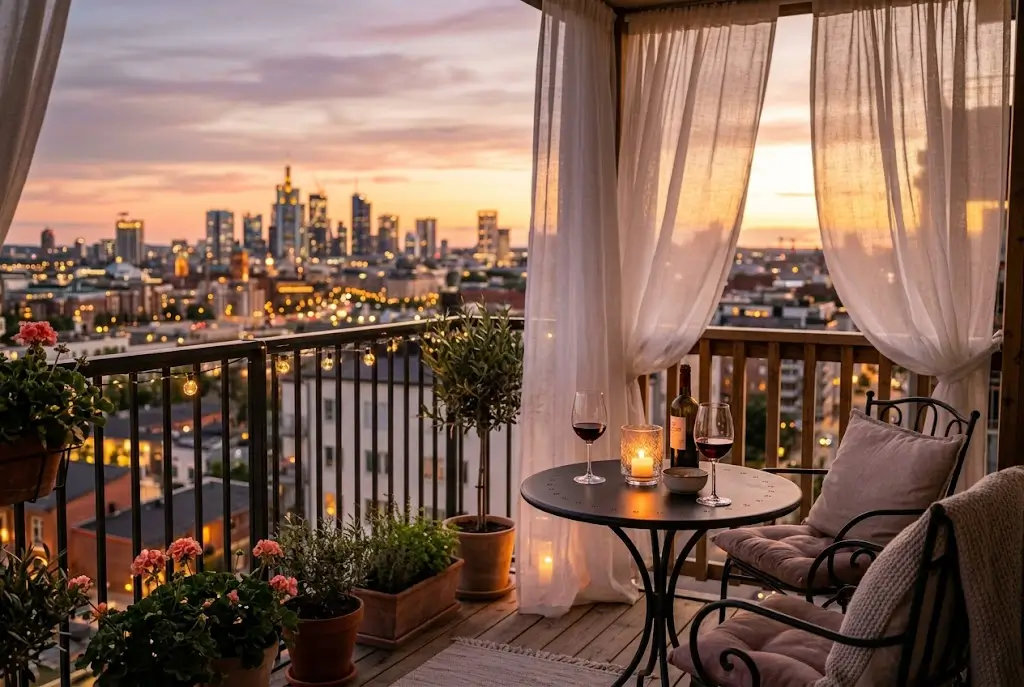 Golden Hour Balcony
